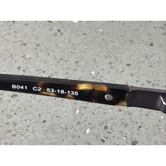 Barbour B041 C2 Womens Tortoise Full Rim EyeGlasses Frames ONLY 53-18-135 - Picture 6 of 12